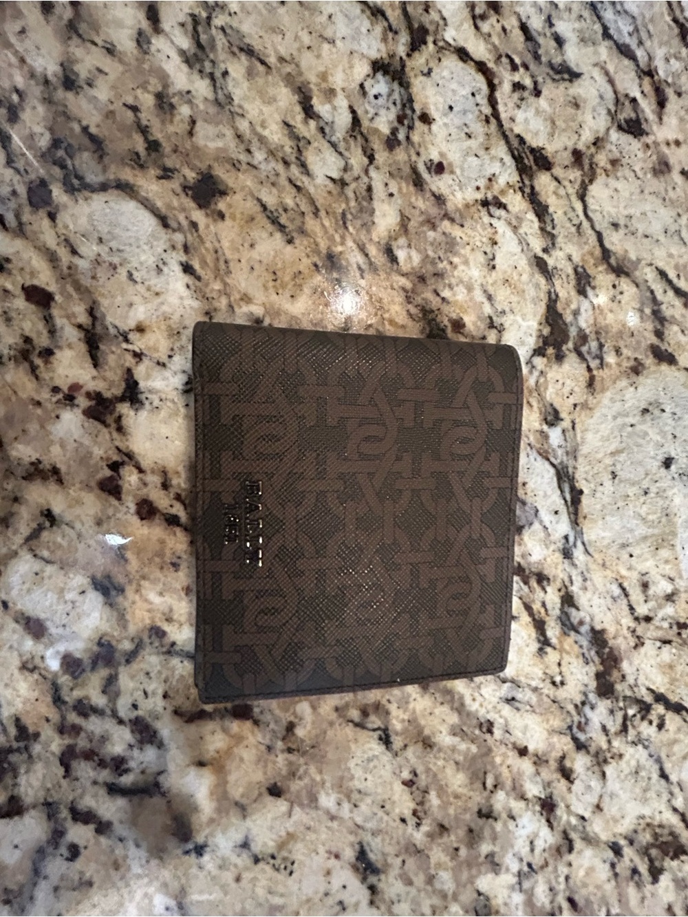 Bally Signature Brown Bifold Wallet